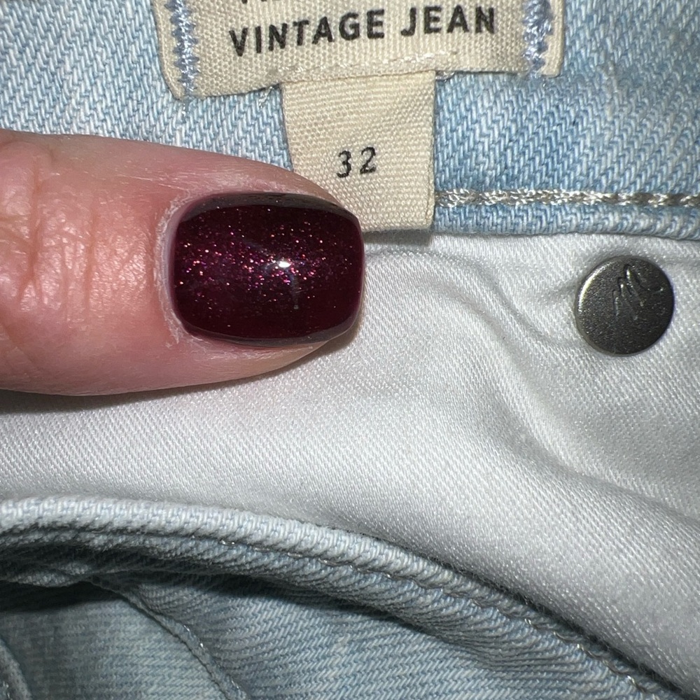 Madewell Perfect Vintage 32 Tall - Picture 5 of 6